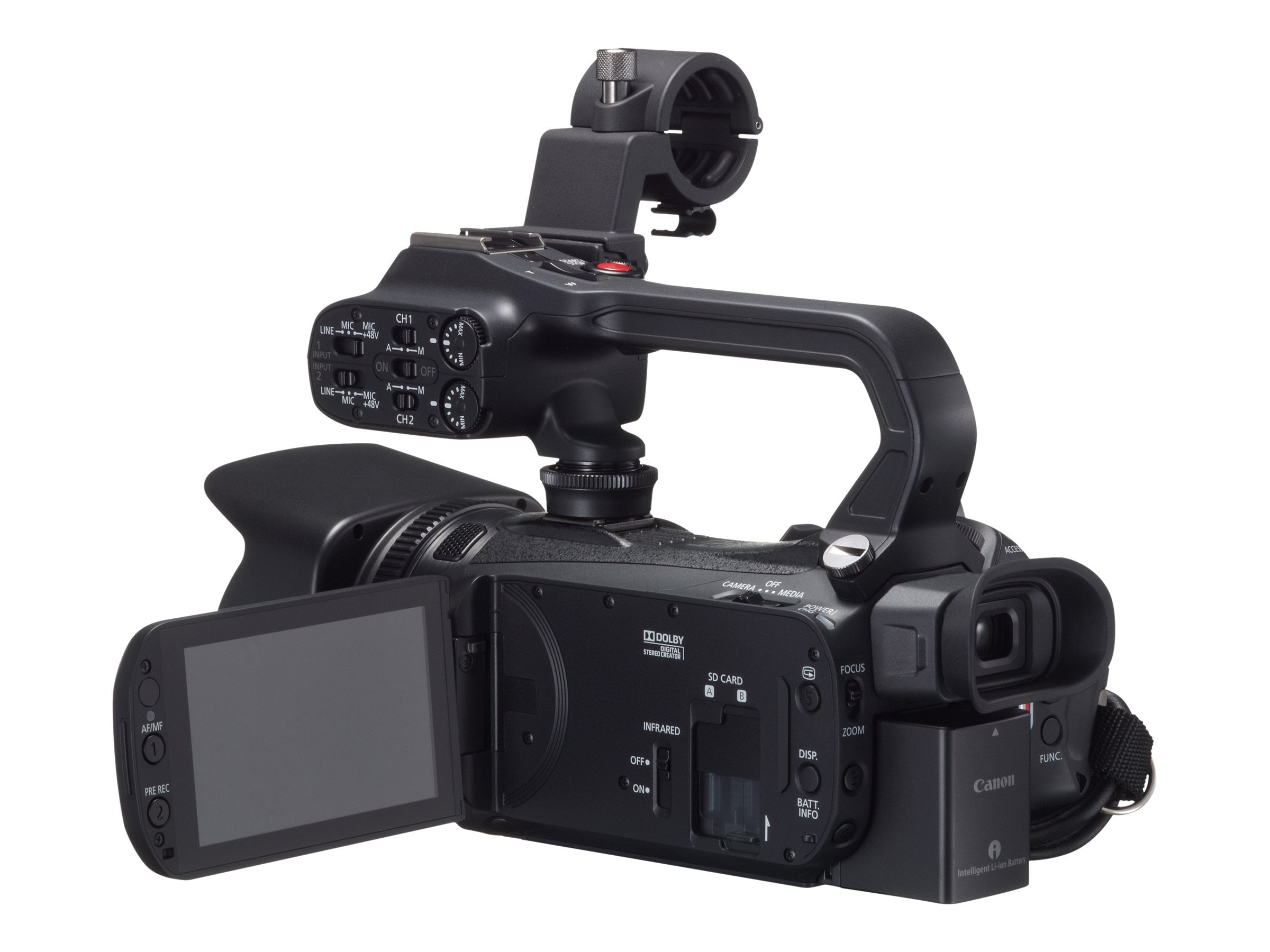 Canon XA25 - Camcorder - 1080p - 3.09 MP - 20x optical zoom - flash card -  Wi-Fi