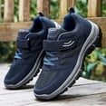 thumbnail image 6 of KELINFONG Comfortable Walking Shoes for Men Non Slip Casual Sneakers for Elderly Strap Closure, 6 of 7