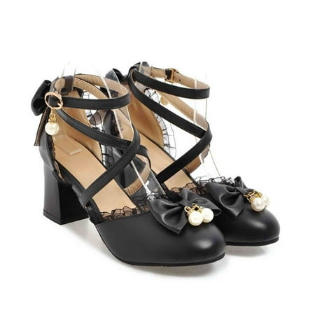 

eczipvz Women Shoes Women s Sandals Bohemia Summer Beach Flats Beaded Ankle Strappy Sandal Dressy Shoes Black