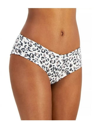 Buy Low Waist Animal Print Bikini Panty in White - Cotton Online