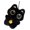 Style5, variant on Plush Black Kitten Doll Keyring With Bells Fish Ornament Christmas Tree Decoration Gift For Boys Girls Birthdays