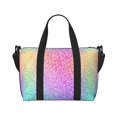 thumbnail image 2 of Sigee Colorful Glitters for Hand Travel Bag,Sports Tote Gym Bag for Men and Women, 2 of 7