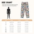 thumbnail image 3 of Naloa Colorful Flying Butterflies Pajamas Pants for Women, Lounge for Women,Women’s Pajama Lounge Pants-XX-Large, 3 of 6