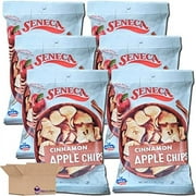 Seneca Cinnamon Apple Chips Value Pack Bundle | 2.5 Ounce | Pack of 6