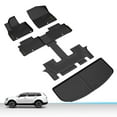 thumbnail image 2 of TPE Floor Mats & Trunk Cargo Liner Fit For 2020-2025 Kia Telluride All Weather, 2 of 11