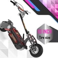 thumbnail image 3 of Electric Scoote Brushlessr 1600W and 1000W 36V Long-Range Battery Foldable Easy Carry Portable Design, Adult Electric Scooter Commuter Scooter (1000 Watt), 3 of 7