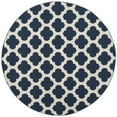 thumbnail image 4 of SAFAVIEH Montauk Proinsias Geometric Cotton Area Rug, Navy/Ivory, 3' x 5', 4 of 10
