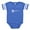 Royal Blue, variant on - Gothic Zodiac Aquarius - Cute Infant Baby Football Bodysuit