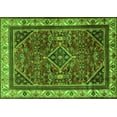 thumbnail image 1 of Ahgly Company Indoor Rectangle Persian Green Traditional Area Rugs, 4' x 6', 1 of 1