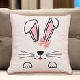thumbnail image 6 of Wooowa Easter Bunny Egg Double Sided Pillow, Soft Cushion for Sofa Bed Headrest, Festive Holiday Gift for Living Room Office, 6 of 6