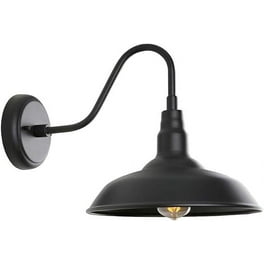 MOTINI Motion Sensor Outdoor Wall Lantern Lamp Rustic Dusk to Dawn Wall Sconce Exterior Light Fixture Wall Mount for Porch Entryway Hallway Garage with Clear Ribbed Glass Bulb Included Walmart