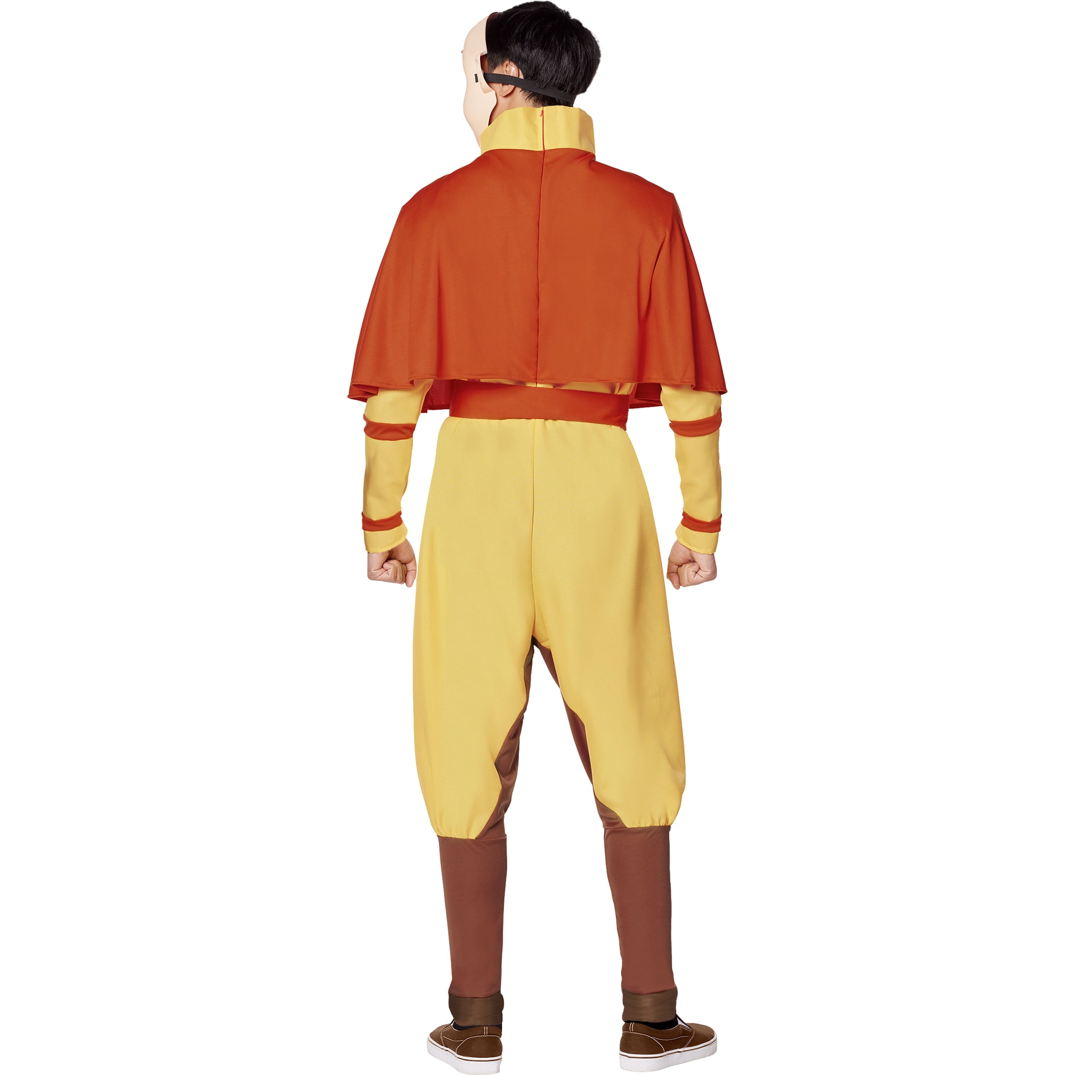 InSpirit Designs Avatar: The Last Airbender Aang Halloween Fantasy Costume Male, Adult 18-64, Yellow
