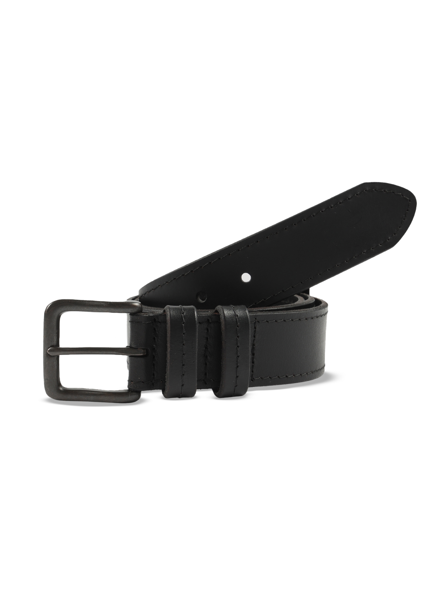 BLACK GENUINE LEATHER XL BELT NWOT 50.5 Inches XL Leather Belt, XL Wide, Black, 5 Cm Wide Belt - Etsy main image 2