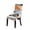 Aa, variant on Stretch wingback Side Chair slipcover Printed, armless wingback Chair Cover with Elastic Bottom Sloping Armchair Covers Removable Washable Armchair Covers