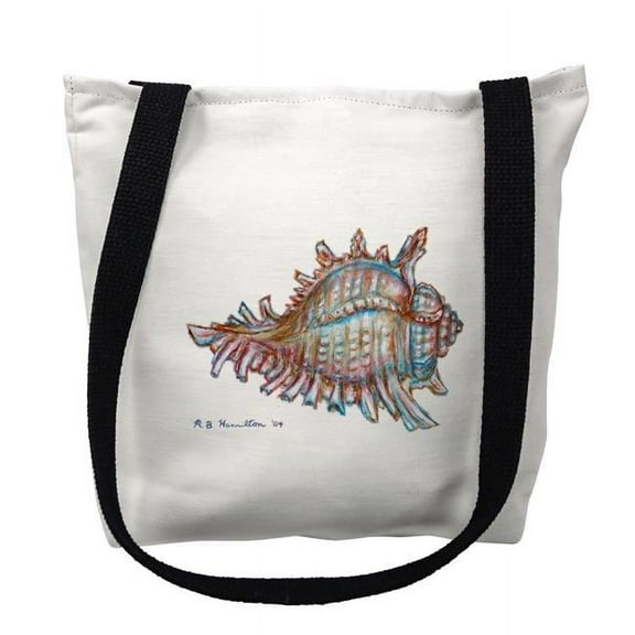 Betsydrake TY094G 18 x 18 in. Conch Tote Bag - Large