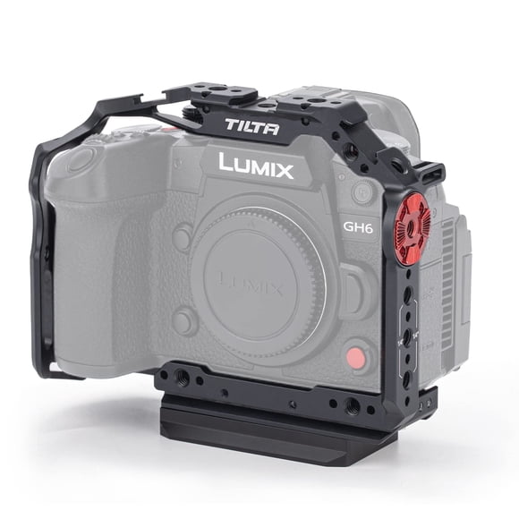 Jaula completa para cámara Tilta para Panasonic GH6 - Negro | TA-T15-FCC-B