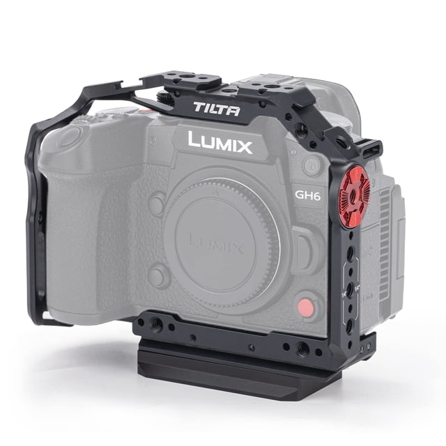 Jaula completa para cámara Tilta para Panasonic GH6 - Negro | TA-T15-FCC-B