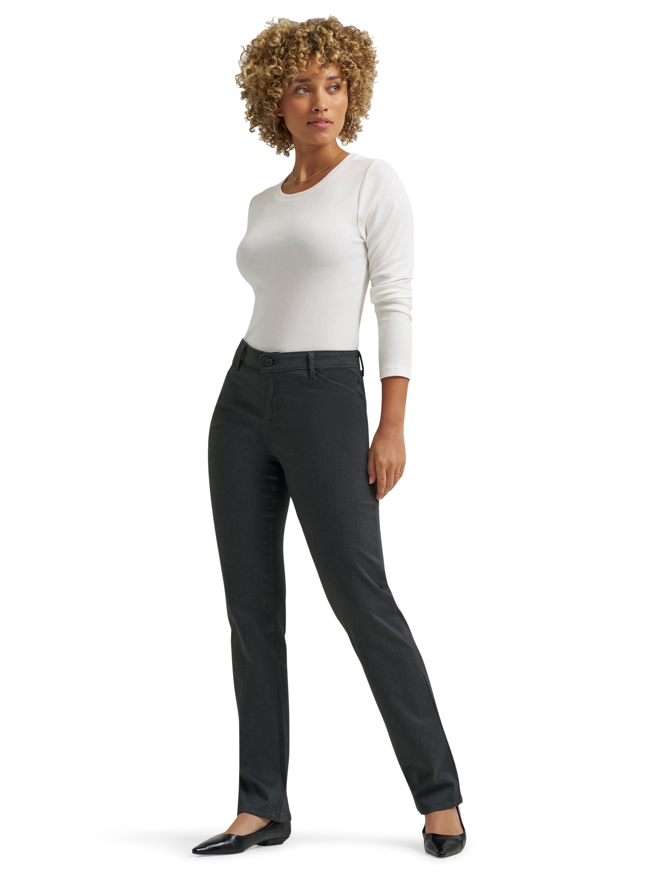 Lee® Women's Relaxed Fit Straight Leg Pant, Sizes 2-18