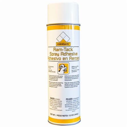 Chemsafe Ram-Tack Adhesive Spray, 12 oz Aerosol Can