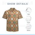 thumbnail image 7 of High Quality Hawaiian Shirts for Men Short Sleeve Aloha Beach Shirt Floral Summer Casual Button Down Shirts Blouses SNMFD2, 7 of 7