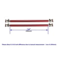 thumbnail image 2 of Racing Adjustable Adhensive Front Rear Bumper Lip Support Strut Brace Tie Pull Bar Kit 75/100/150/200mm 1 Pair, 2 of 7