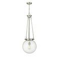 thumbnail image 3 of Innovations Lighting  Beacon - 1 Light 14" Pendant Satin Nickel/Seedy, 3 of 5