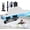 Bodyboard+Air Pump, variant on Underwater Scooter + Bodyboard Kit, 500w High Speed Motor,10000mah Rechargeable Battery 3 10km/H, For Water Lovers - Snorkeling, Kayaking & Beach Adventures