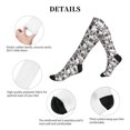 thumbnail image 6 of Bixox Beach Print Compression Socks,Compression Socks Women & Men Circulation for Medical,Running,Athletic, 6 of 7