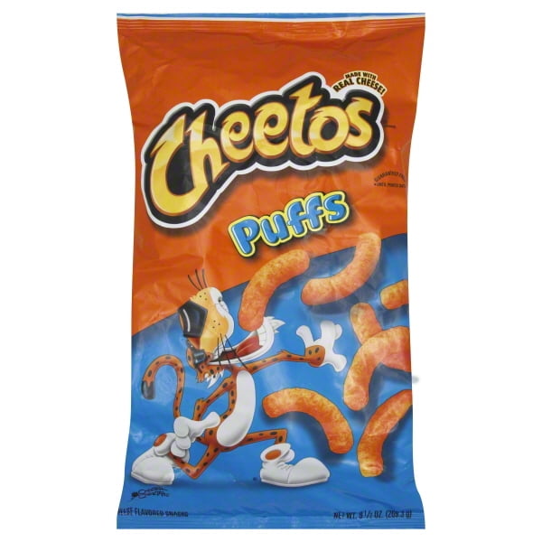 Cheetos Puff Cheese Flavored Snacks, 9.5 Oz.