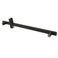 thumbnail image 3 of Shower Rod, Easy To Install  Stainless Steel Shower Sliding Bar  For Hotel For Bathroom For Home Electroplating,Black, 3 of 8