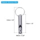 thumbnail image 2 of Uxcell Silbato de Supervivencia, Paquete de 5 Silbatos de Sonido Fuerte para Camping y Senderismo, Plateado, 2 of 6