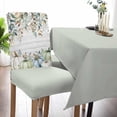 thumbnail image 5 of Dining Chair Covers Set of 6,Rustic Eucalyptus Leaf Pumpkin Universal Stretch Kitchen Seat Covers Parsons Chair Protector Slipcover for Home Restaurant Party Decor,Fall Colorful Plant on Wood, 5 of 6