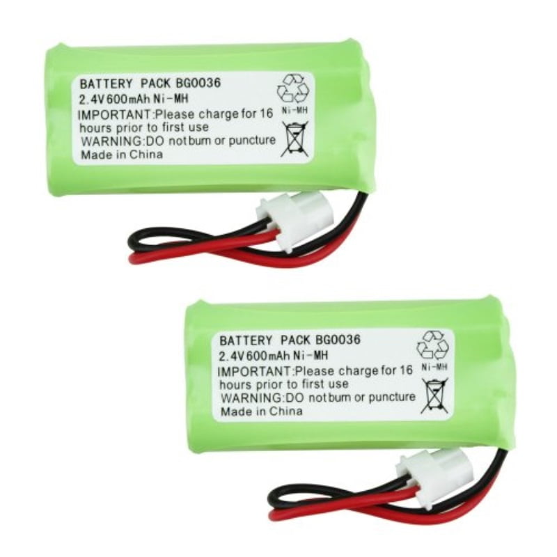 2 Fenzer Rechargeable Cordless Phone Battery for AT&T BT166342 BT