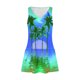 thumbnail image 4 of Vestido de Verano para las Mujeres Impresión Sexy sin Mangas Vestido de Hombro, Verano Casual Y Primavera, 4 of 5