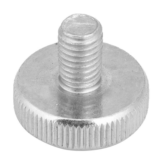 10 Uds M8 Tornillos Moleteados Planos De Acero Al Carbono Chapado En Zinc Herramientas Eléctricas De Apriete Manual