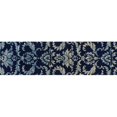 thumbnail image 1 of Art Carpet 841864110081 2 x 8 ft. Bastille Collection Victorian Woven Area Rug, Navy, 1 of 1