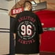 thumbnail image 5 of Camiseta de hombre con estampado de letra 96 de gran tamaño, camiseta de verano de algodón de manga corta con cuello redondo, camiseta informal de calle, ropa Y2K, 5 of 5