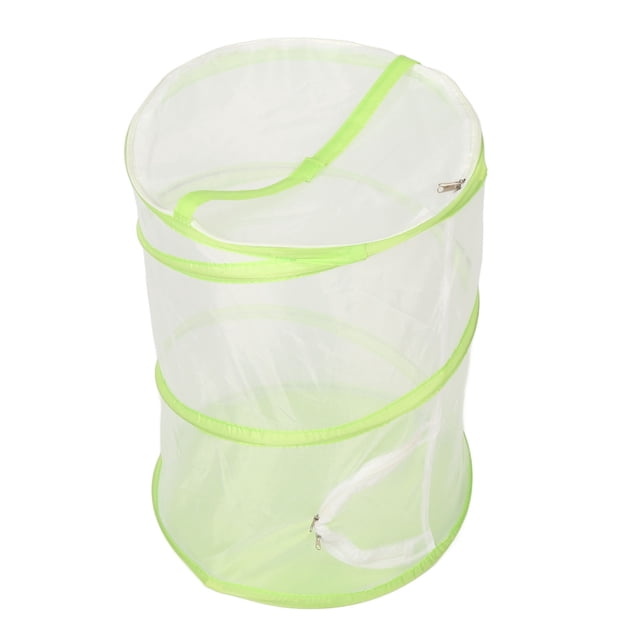 Jaula Para Hábitat De Mariposas, Jaula De Malla Para Mariposas, Jaula De Malla Para Insectos Plegable Gigante, Recinto Portátil Transparente Para Hábitat De Mariposas Con
