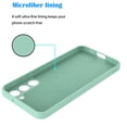 thumbnail image 6 of Cell Phone Cases For S23，S23 Plus，S23 Ultra, Takfox Liquid Silicone Gel Rubber Shockproof Case Ultra Thin Fit Samsung S23 + Case Slim Matte Surface Cover for Samsung Galaxy S23 Plus 5G - Cyan, 6 of 6