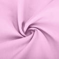 thumbnail image 7 of Ecqkame Womens Ruffle 3/4 Sleeve Tops Dressy Casual Cotton Linen Blouse Business Work Tunic Comfortable Daily Shirts Hot Pink L, 7 of 7