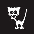 thumbnail image 3 of Soumake Waterproof Funny Cat Pattern Car Styling Trim Sticker Vehicle Decor Accessories, 3 of 3