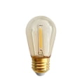 thumbnail image 5 of Xtricity S14 LED Light Bulbs for Outdoor String Lights, E26 Medium Base, 1W (10W Eqv), 70 Lumens, 2200K, Smoked Dimmable (15 Pack), 5 of 5