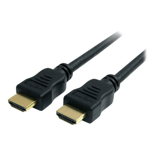 StarTech.com Ethernet HDMI Câble Haute Vitesse 3 Pi - Ultra HD 4k x 2k - Câble HDMI avec Ethernet - Mâle HDMI vers Mâle HDMI - 3 Pi - Noir - pour P/N: SV431DHD4KU, SV431HDU3A2