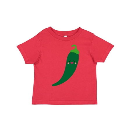 

Inktastic Green Chili Pepper Kawaii Gift Toddler Boy or Toddler Girl T-Shirt