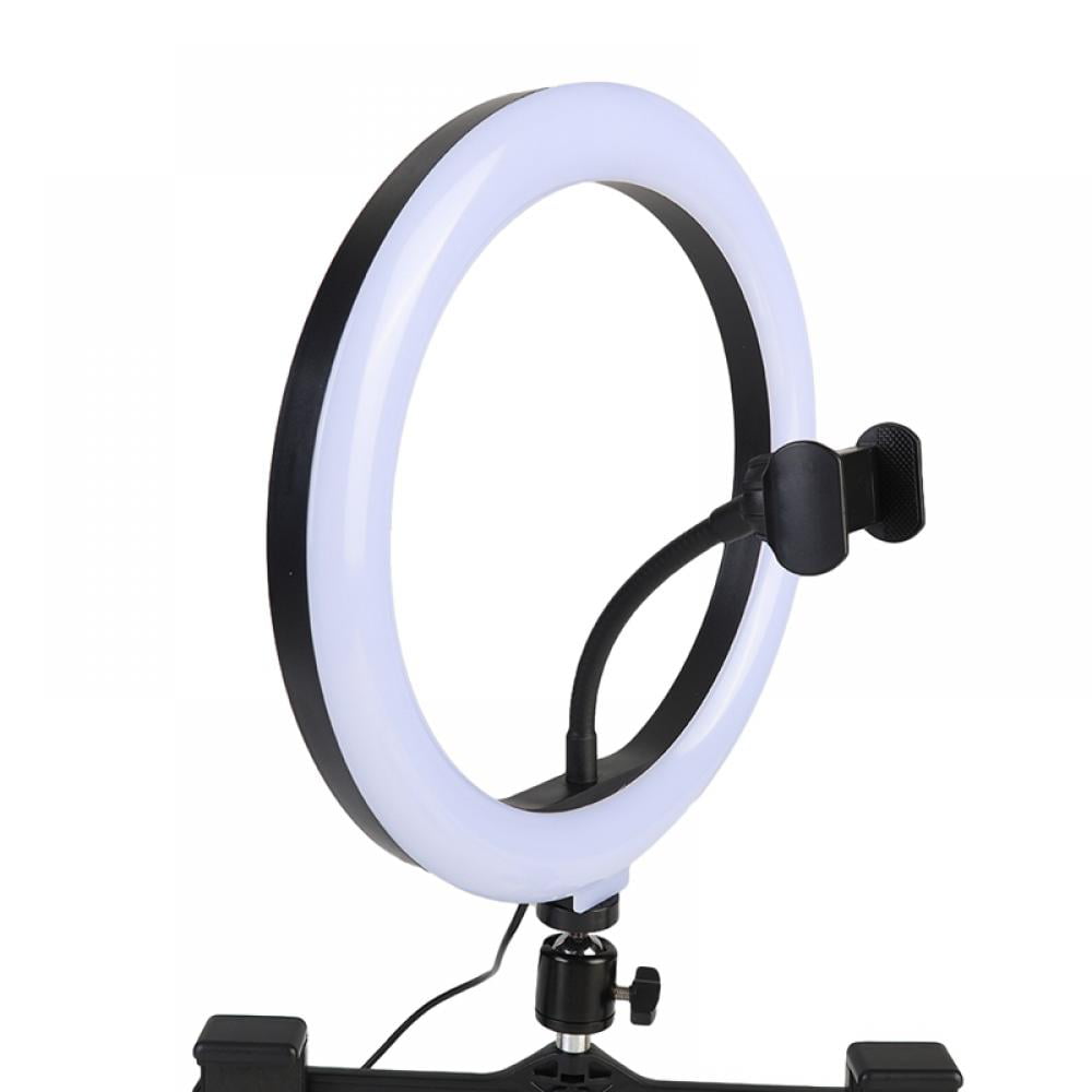 Dongdongole Practical USB Interface Brightness Adjustable Fill Light Beauty Lamp On-Camera Video Lights Without Tripod 