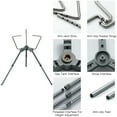 thumbnail image 4 of CAMPINGMOON Z01 Réchaud Intelligent avec Adaptateur Z03 - Acier Inoxydable, Alliage d'Aluminium, Construction en Cuivre, Charge Max 10kg, Design Compact et Léger, 4 of 7
