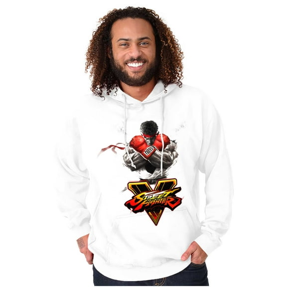 Street Fighter Ryu 90s Video Gamer Hoodie Sweatshirt Women Men Brisco Brands M
