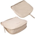 thumbnail image 3 of Bolso de mano Montana West Hobo de cuero vegano beige MWW16-1022BG, 3 of 6