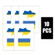 thumbnail image 1 of Calcomanía ucraniana DIY, pegatina de mapa de bandera de Ucrania, decoración Universal resistente a la decoloración para equipaje de refrigerador de coche, 1 of 8