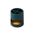 thumbnail image 2 of Naiovety Soporte para cepillo de dientes, desmontable, lavable, 4 rejillas, cuchara de ventilación para inodoro, palillos, rebanador, soporte Almacenamiento y organización del hogar Verde, 2 of 6